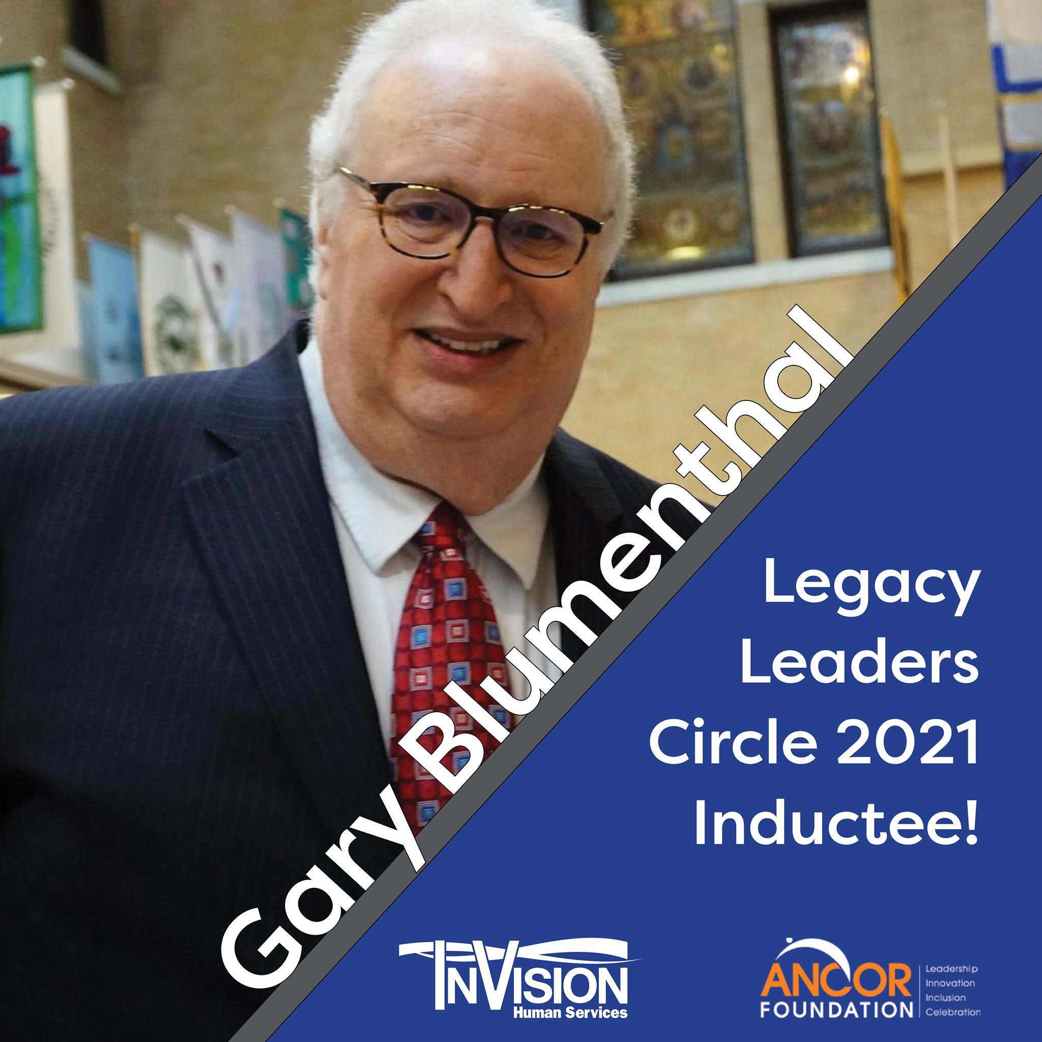 Gary Blumenthal Inducted into ANCOR Foundation Legacy Leaders Circle