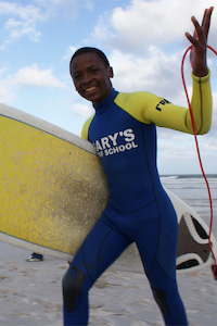 InVision Global Partnerships South Africa Sithembele Surfing
