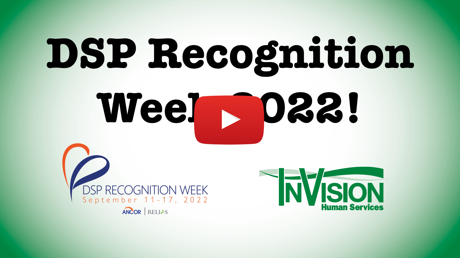 DSP Recognition Week 2022 | Thank You, DSPs!