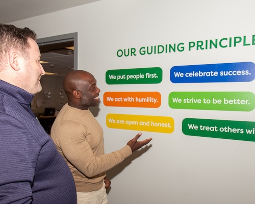 Our Guiding Principles at Work | We Put People First