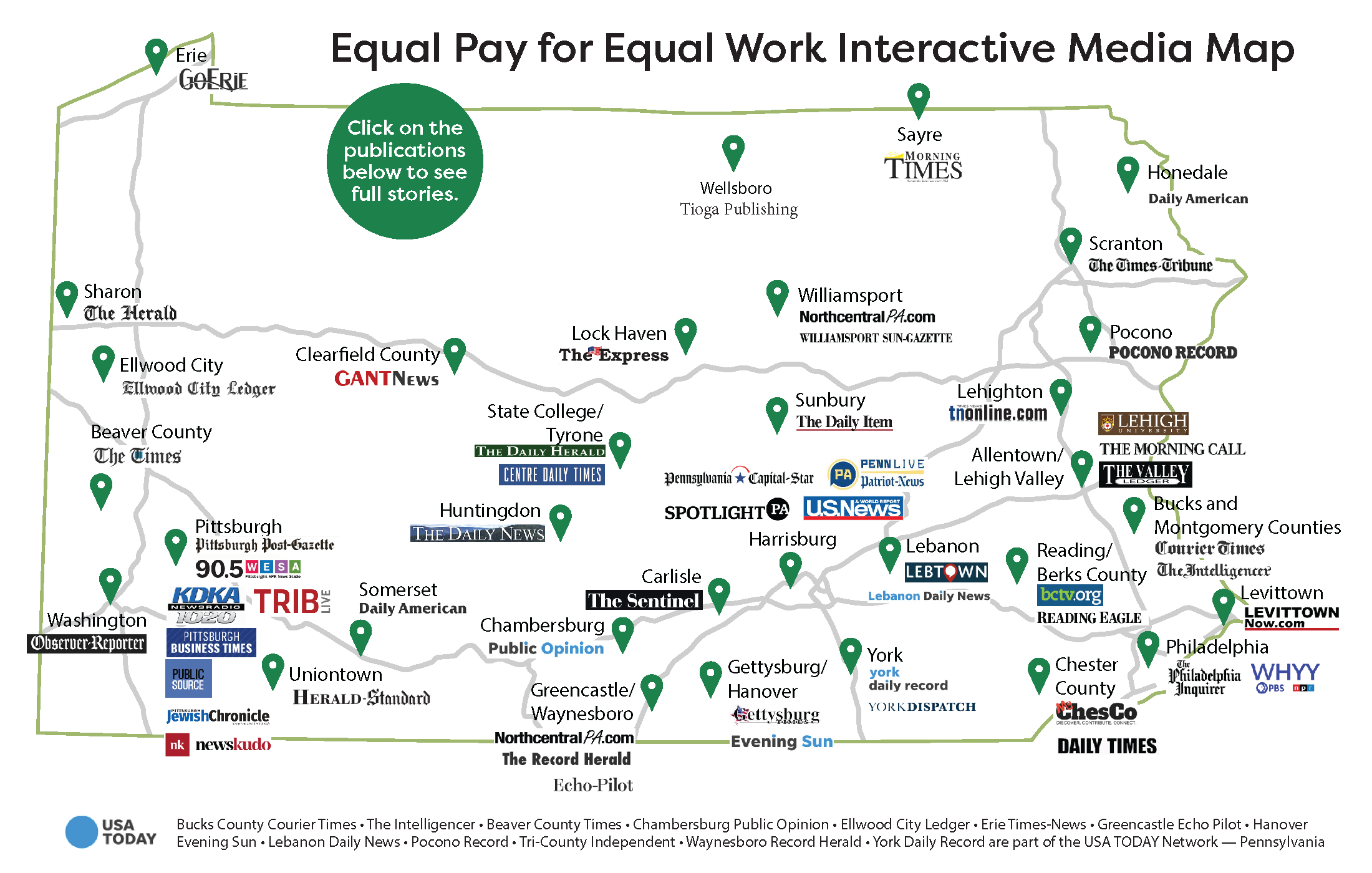 Equal Pay for Equal Work Media Map